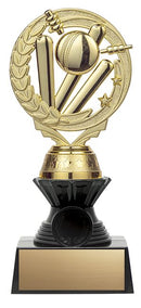 Nexus Twister Silver/Gold Cricket Trophy