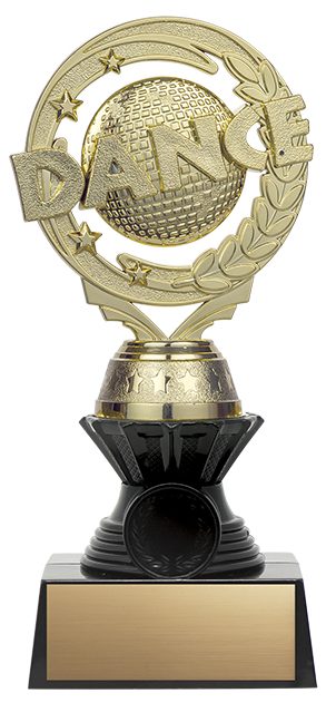 Nexus Twister Silver/Gold Dance Trophy