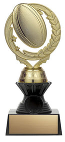 Nexus Twister Silver/Gold Rugby Trophy