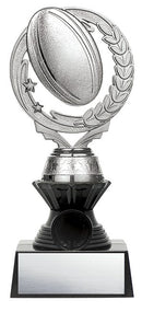 Nexus Twister Silver/Gold Rugby Trophy