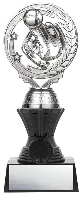 Nexus Twister Silver/Gold Baseball Trophy