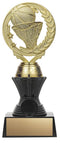 Nexus Twister Silver/Gold Basketball Trophy