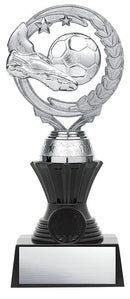 Nexus Twister Silver/Gold Soccer Trophy