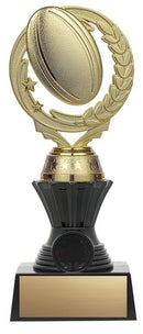 Nexus Twister Silver/Gold Rugby Trophy