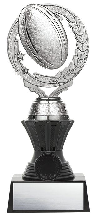 Nexus Twister Silver/Gold Rugby Trophy