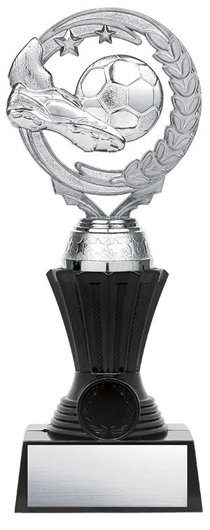 Nexus Twister Silver/Gold Soccer Trophy