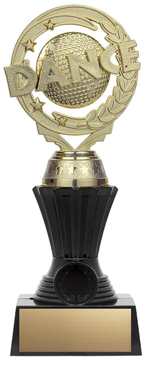 Nexus Twister Silver/Gold Dance Trophy