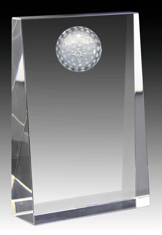 Golf Crystal Wedge Award