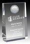 Golf Crystal Wedge Award