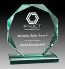 Glass Jade Octagon Award