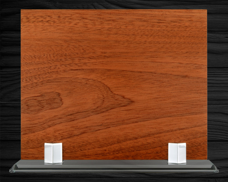 Aspire Wood & Glass Corporate Award Plaque – Elegant Annual Recognition