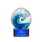 Crystal Surfside Award on Paragon - Blue