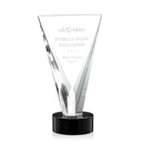 Mustico Optical Crystal Award Black Base