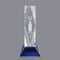 Crystal President Award on Base - Blue