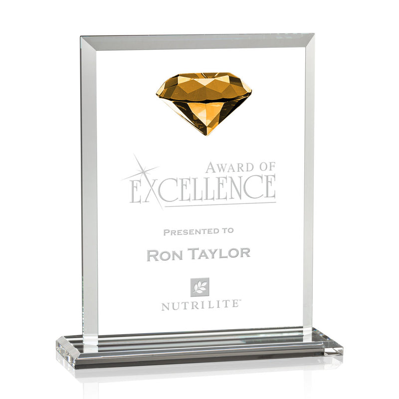 Sanford Gemstone Award - Amber