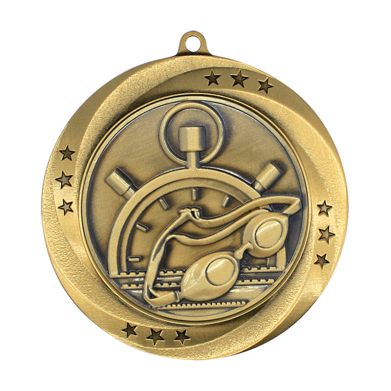 Matrix Series Swimming Medal