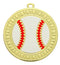 Iron Sunray Baseball Medal