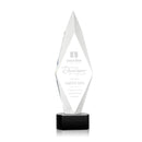 Crystal Manilow Award on Black Paragon Base