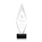 Crystal Manilow Award on Black Paragon Base
