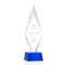 Crystal Manilow Award on Blue Robson Base