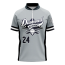 Quarter Zip Meridian Short Sleeve Flexweave Cage Jacket Jersey