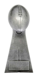 Resin Antique Silver Vision Football Trophy