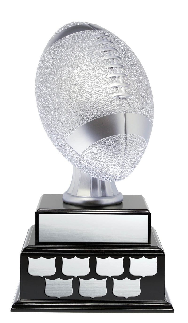 Resin Football Two Tier Annual Trophy