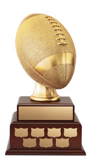 Resin Football Two Tier Annual Trophy