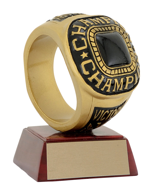 Resin Championship Ring Trophy