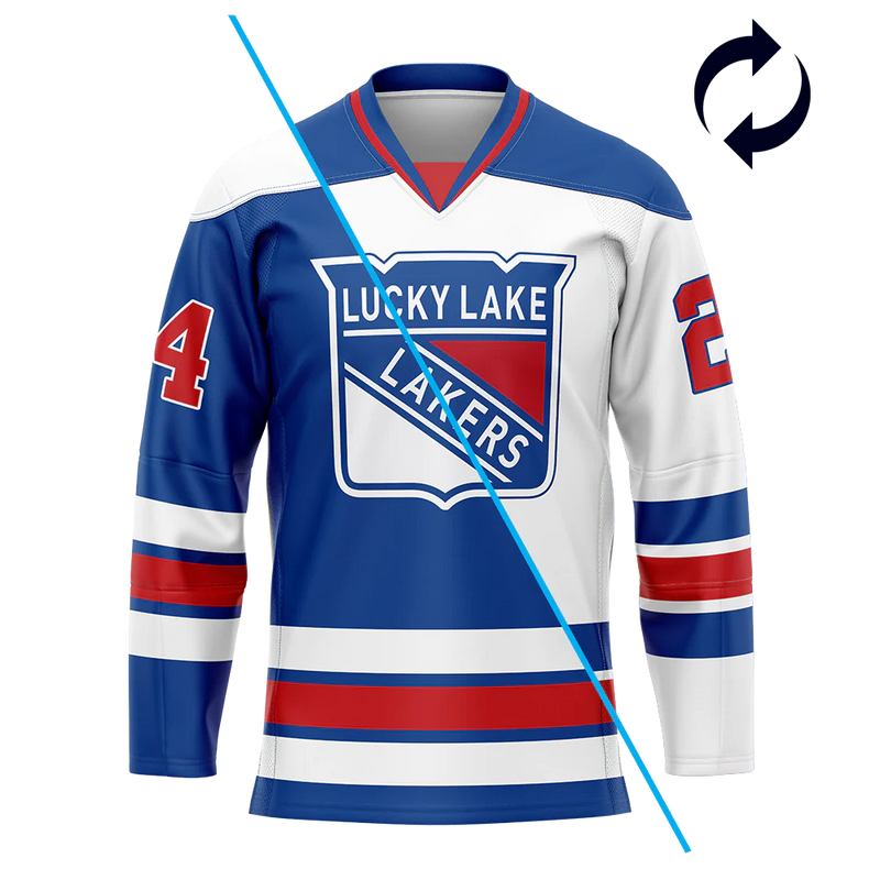 Vantage Reversible Vee Neck Custom Hockey Jersey
