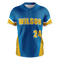Roster 2 Button Baseball Short Sleeved Jersey
