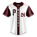 Roster Full Button Baseball Short Sleeved Jersey