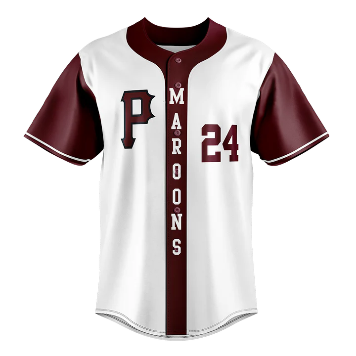 Roster Full Button Baseball Short Sleeved Jersey