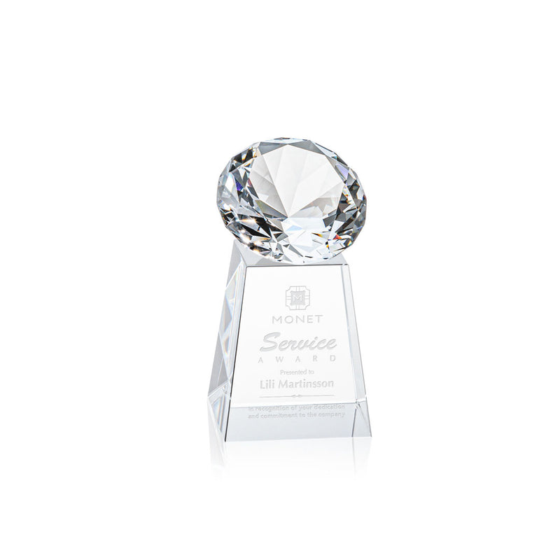 Crystal Celestina Gemstone Award - Diamond