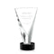 Mustico Optical Crystal Award Black Base