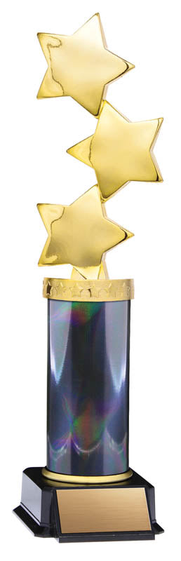 Graphite Series Stars Figure Column Cup Trophy