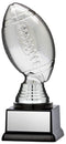 Nexus 3-D Silver Football Trophy