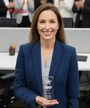 Clear Dorado Acrylic Award