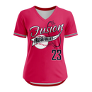 Ampd Vee Neck Short Sleeve Softball Jersey