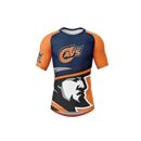 TakeDown Customized Wrestling Short Sleeve Compression Shirt With Extended Tail