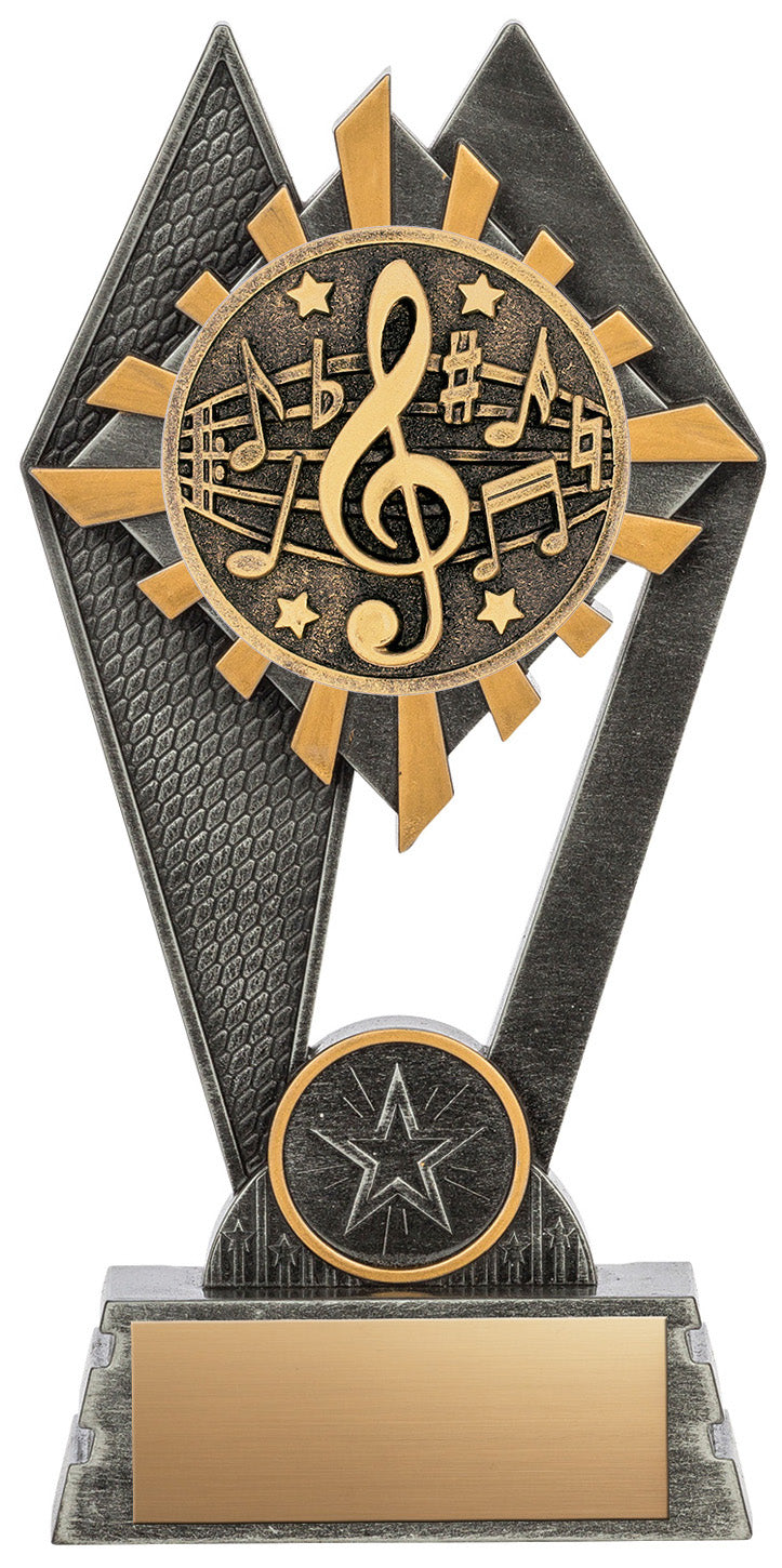 Peak Series Resin Music Trophy