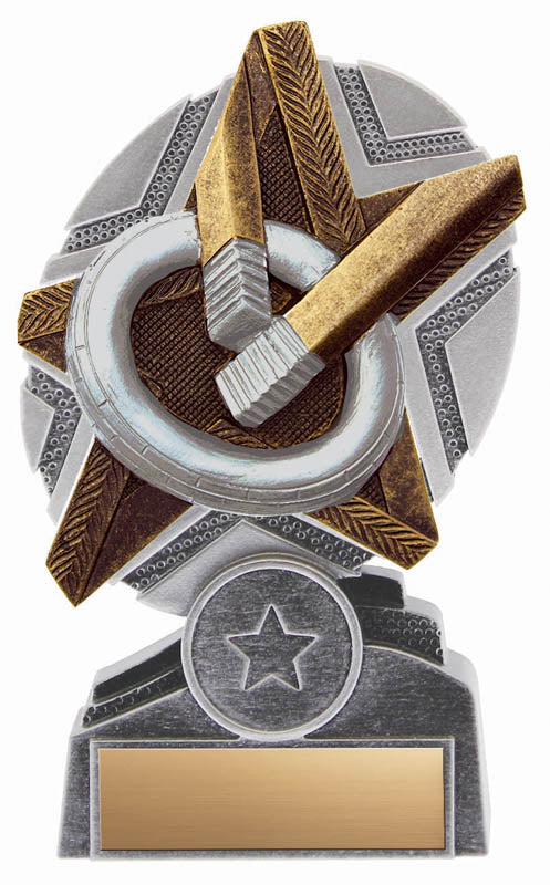 Resin ProStar Ringette Trophy