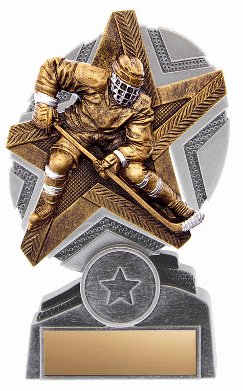 Resin ProStar Hockey Player Trophy