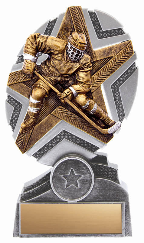 Resin ProStar Hockey Player Trophy