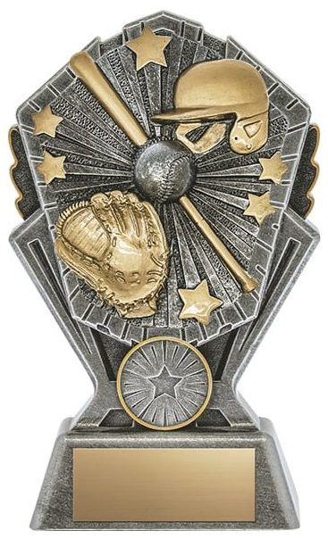 Resin Cosmos Series Baseball Trophy