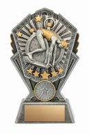 Resin Cosmos Swimming Female Trophy