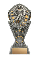 Resin Cosmos Female Soccer Trophy