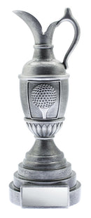 Resin Antique Silver Golf Jug Trophy