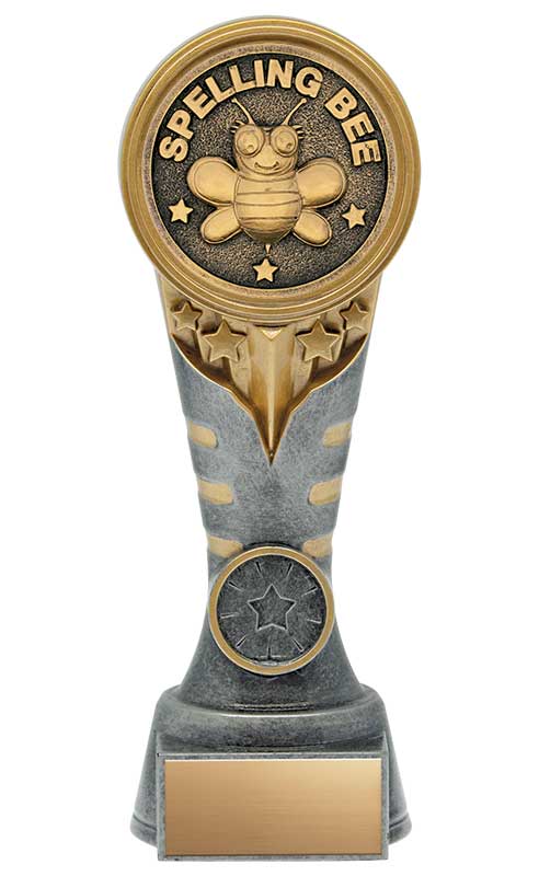 Ikon Series Spelling Bee Resin Trophy