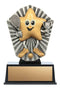 Resin Cosmos Series Little Star Mini Tennis Trophy